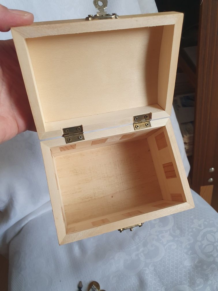Szkatulka drewniane nowa hand  made