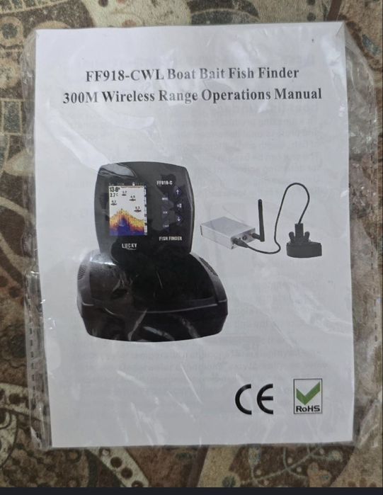 Короповий кораблик Дельфін (GPS, ехолот)