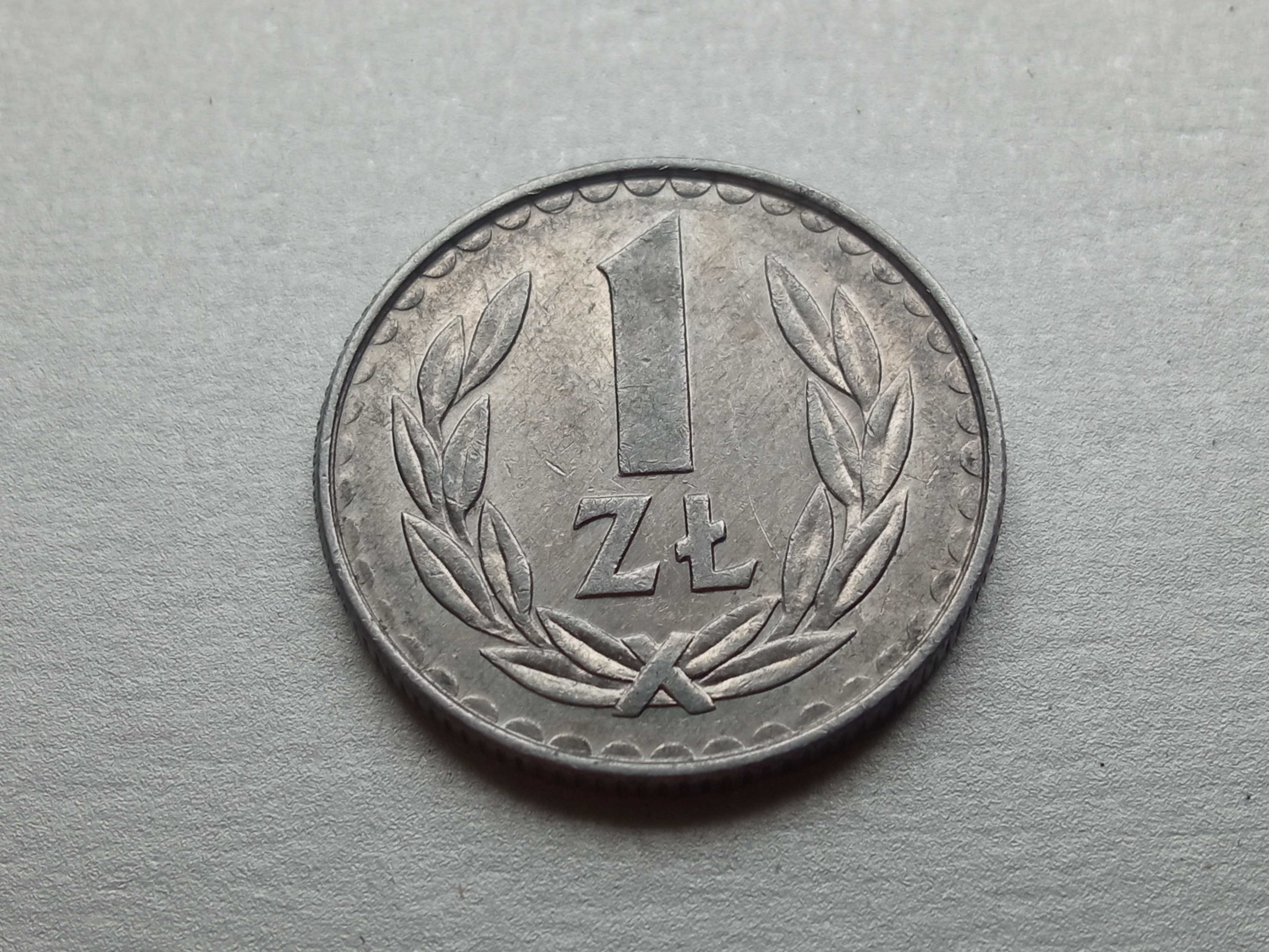 Moneta 1 zł z 1985 roku PRL