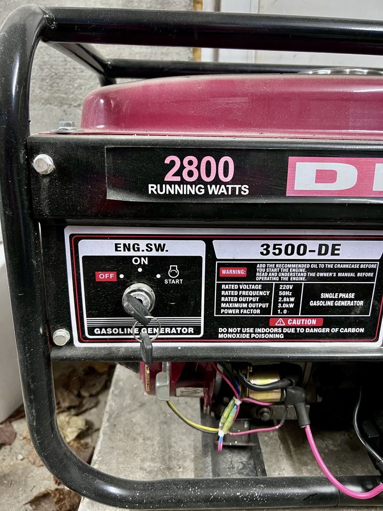 Генератор DKD 3000 бензиновий