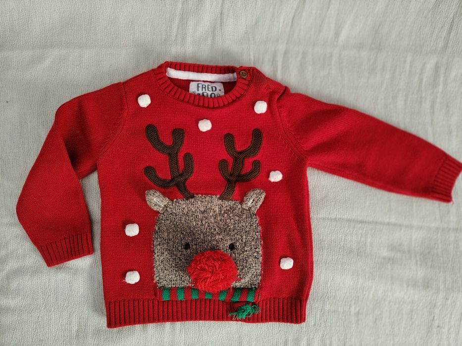 Sweter święta renifer