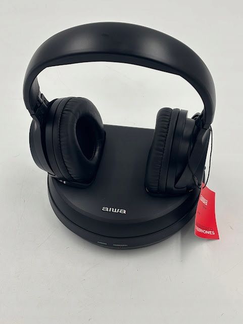 outlet słuchawki nauszne aiwa whf-880 czarny zasięg 100m