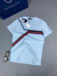 РАСПРОДАЖА! Футболка Tommy hilfiger мужская голубая женская