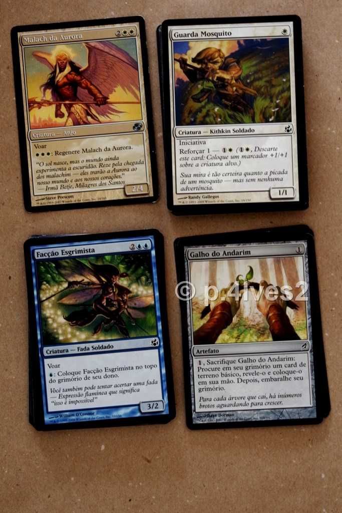 Lote: Cartas Magic The Gathering (2006 a 2008). Ver lista.