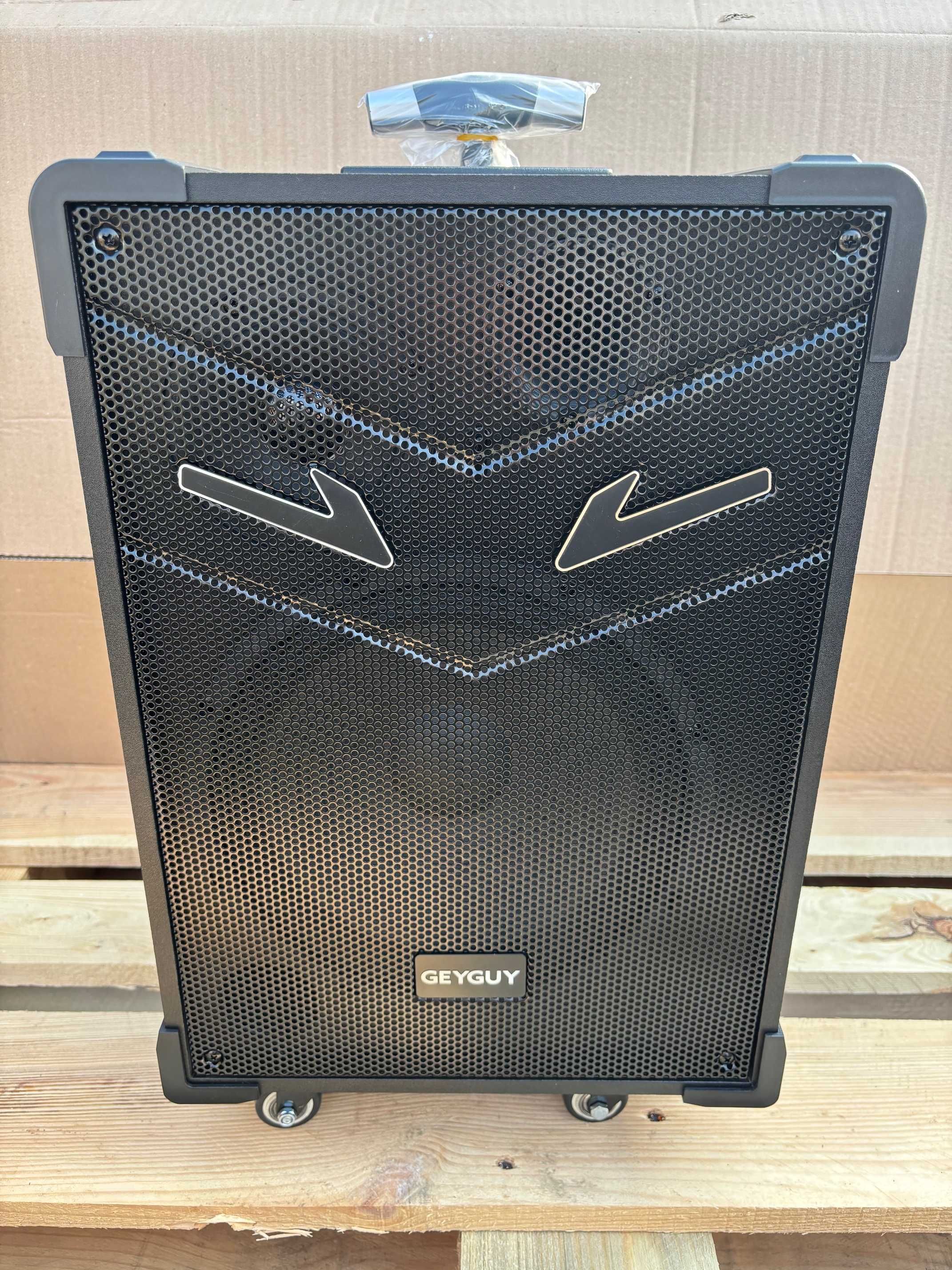 Głośnik Bluetooth KARAOKE GEYGUY GTSK10-3 2x Mikrofony
