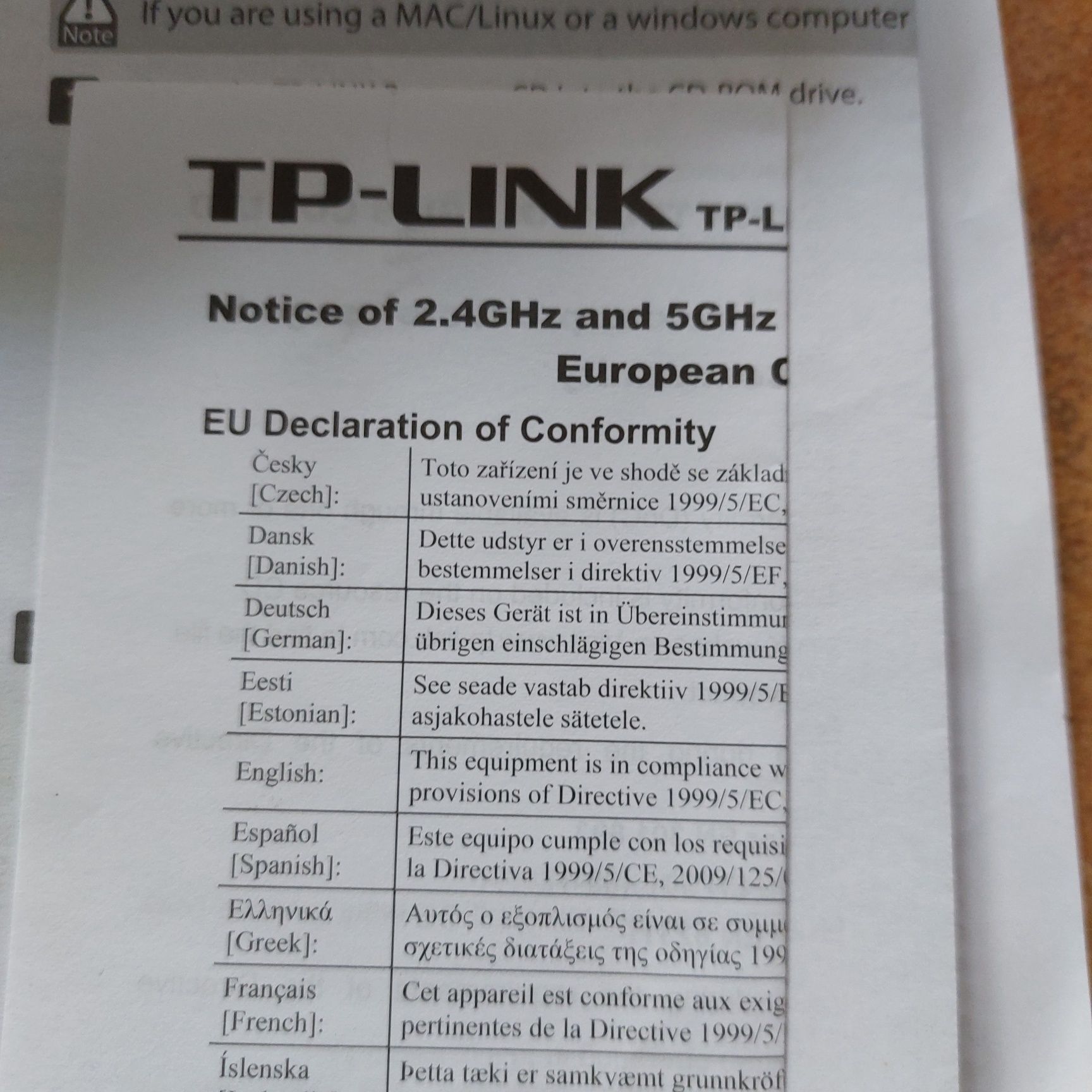 Router  e acessórios TP-link