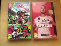 Splatoon 2 e Fifa 20 - Jogos Nintendo Switch
