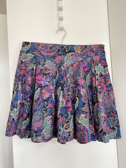 Kolorowa Spódniczka Mini - Rozmiar 42, Pasuje na 38 i 40