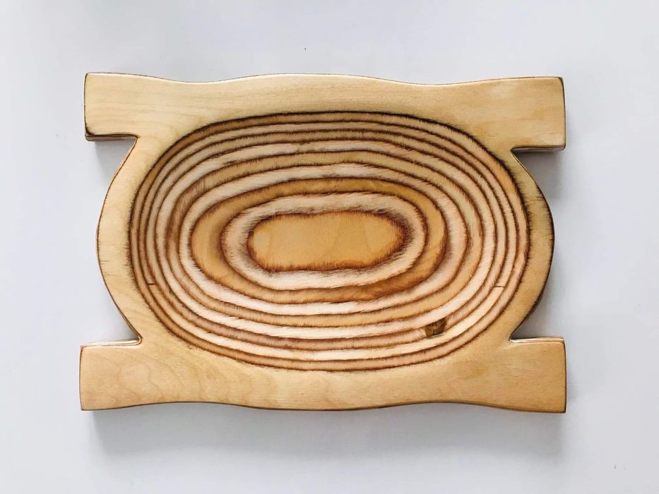 TACA ozdobna TALERZ / PATERA kuchenna dekoracja KORYTO 30cm