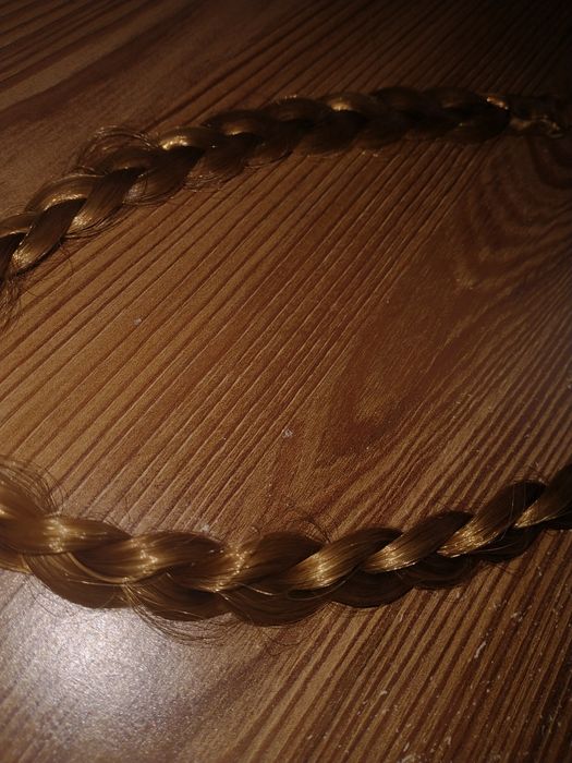 Opaska na włosy warkocz dla dziewczynki