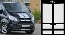 Faixas / Listas vinil Ford Transit / Connect / Courier