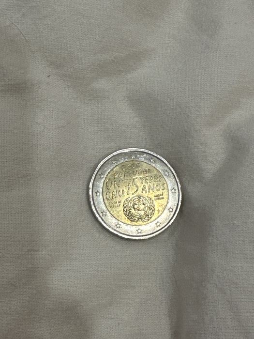 Moeda comemorativa de 2€ portugal 2020