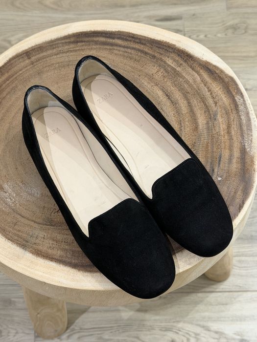 Mokasyny Loafersy baleriny ZARA