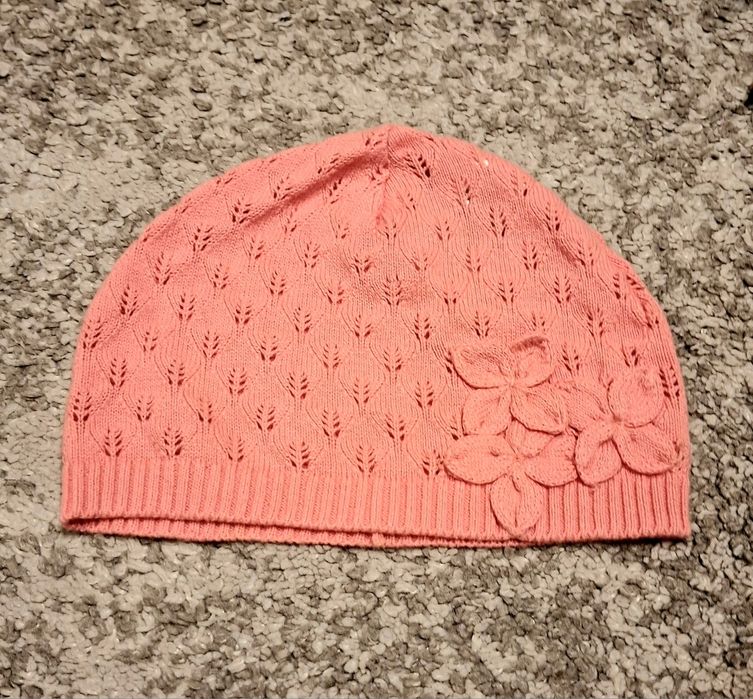 Czapka letnia ażurowa r. 86/98 H&M