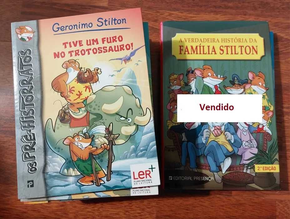 Livros Geronimo Stilton