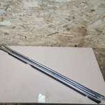 BMW E24 SERIA 6 635CSI LISTWA CHROMOWANA ZGARNIAJĄCA SZYBY DRZWI LEWA/PRAWA NR. 51211873461 OEM
