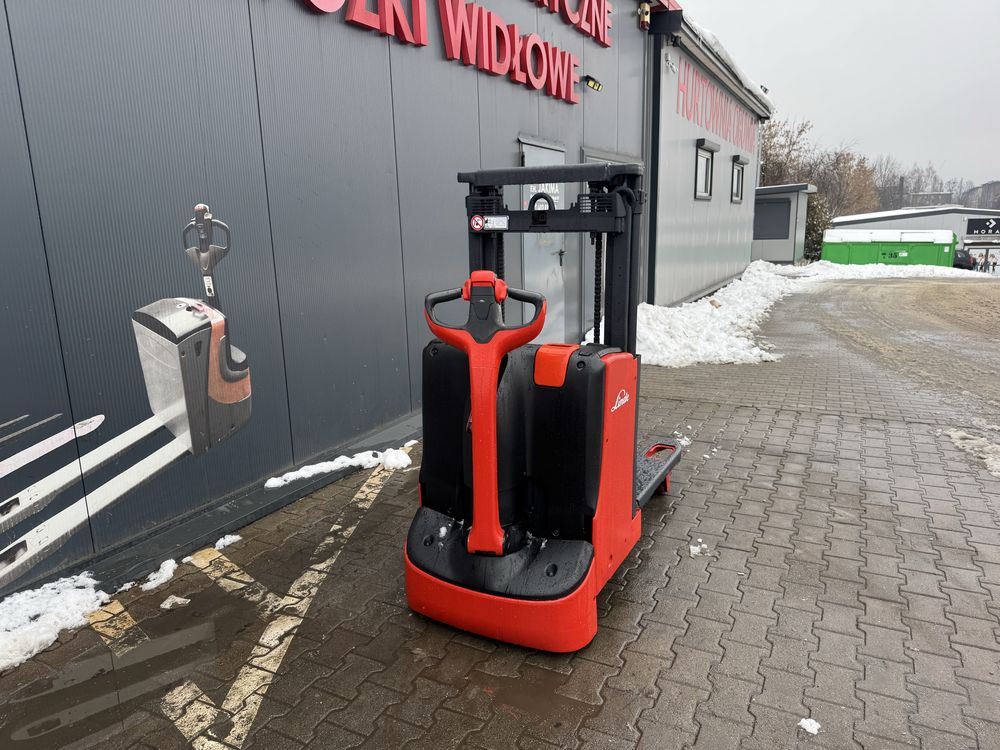 Paleciak elektryczny Linde D 08 z 2019 r 210 cm 800 kg wózek Linde