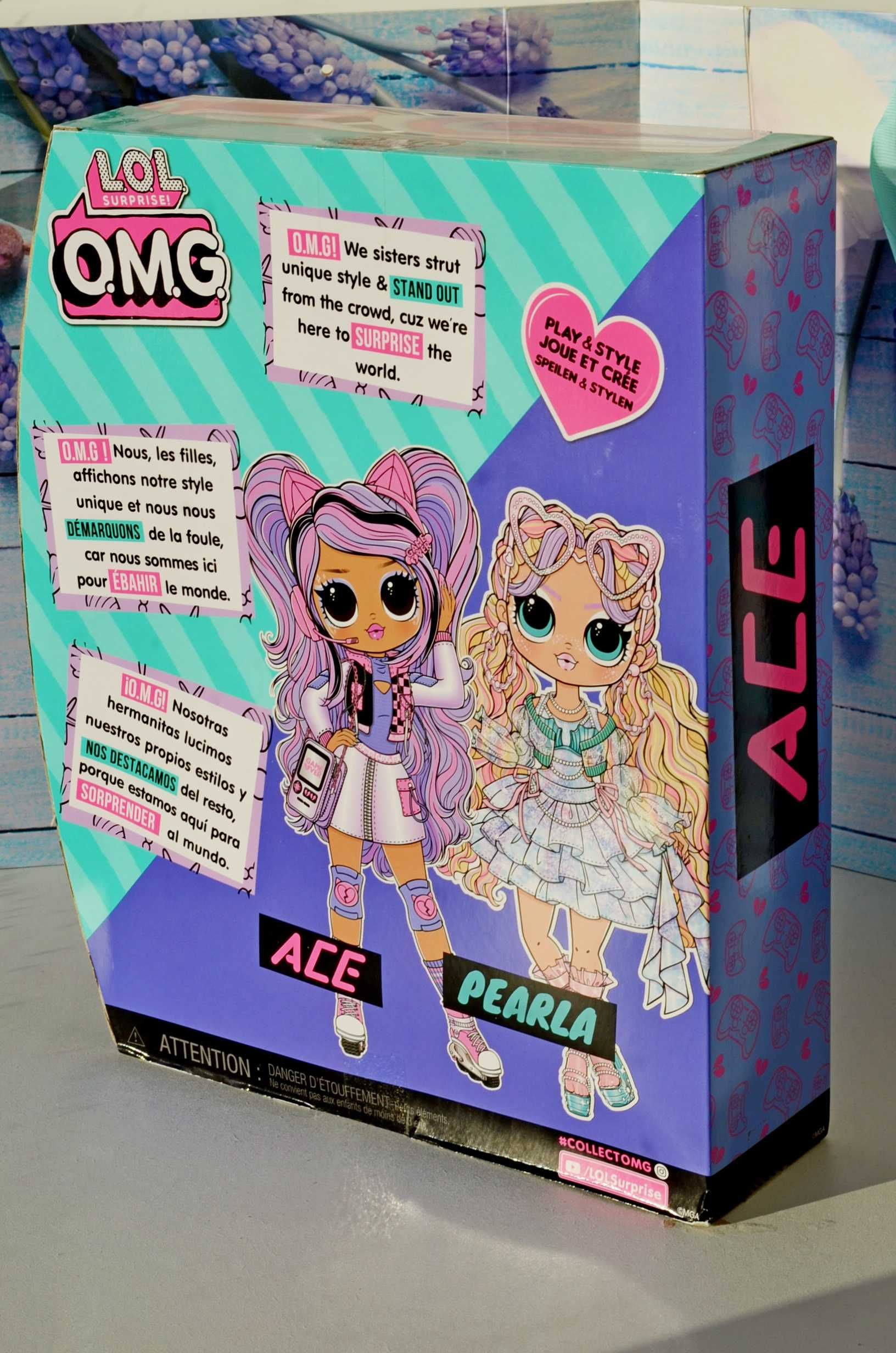 LOL Surprise OMG Ace лялька лол Ролер Ейс OMG Роллер Леді на роликах