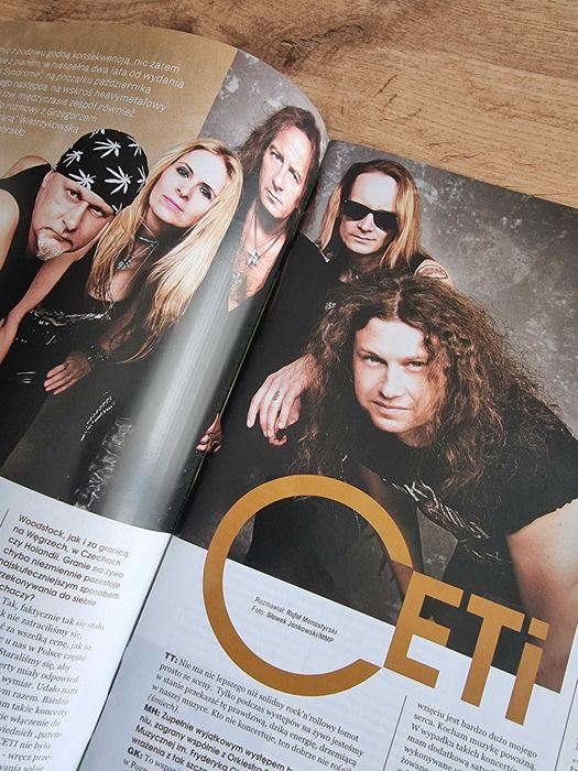 Metal Hammer 10/2016 - Ceti, Plakaty: Amon Amarth, Kansas