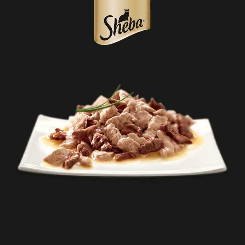 SHEBA SELECTION SELECT SLICES Drobiowe smaki saszetki 40X85G