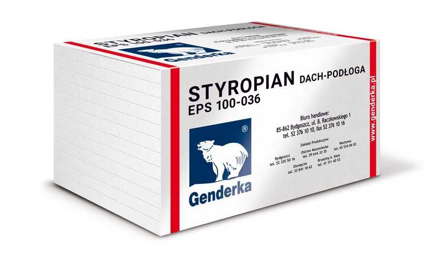 Styropian EPS100 036 Dach-Podłoga Nacisk 3t/m2 PROMOCJA 250zł/m3