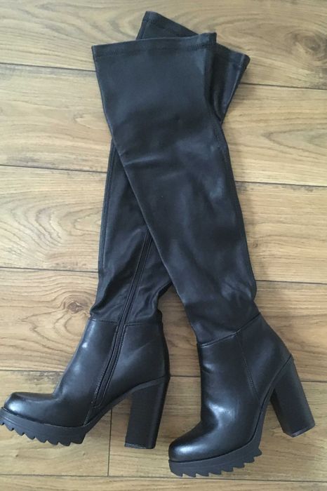 Kozaki damskie ze streczem