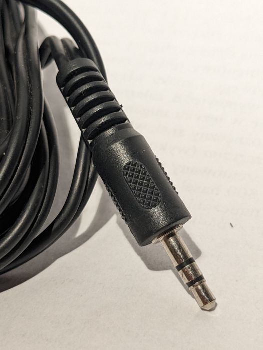 Kabel Audio Mini Jack 3.5mm do 2x RCA (Cinch) 2.8m Solidny