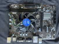 Материнская плата MSI H110M PRO-VD + Процесор Intel Core i5 6600