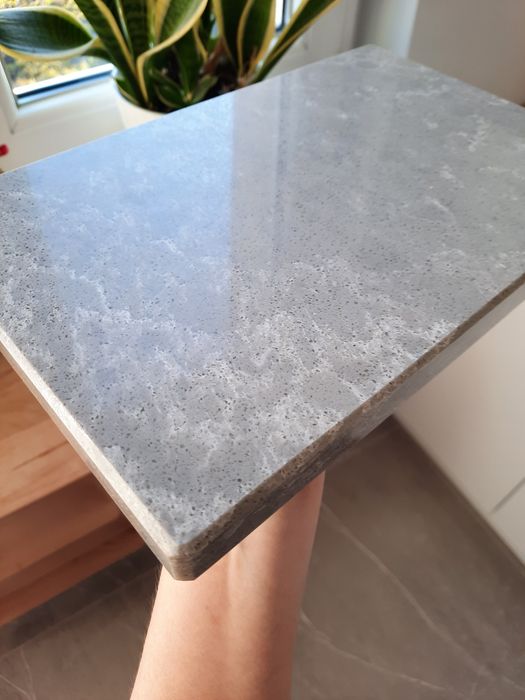 Deska do krojenia kamień Szara konglomerat marmurek