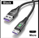Кабель Uslion Micro USB, 5 A  1 m