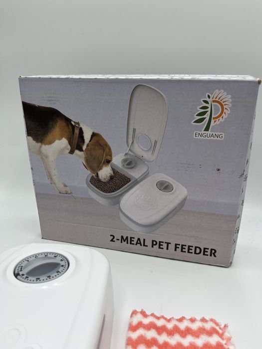Automatyczny podajnik dla zwierząt – 2-posiłkowy ENGQUANG