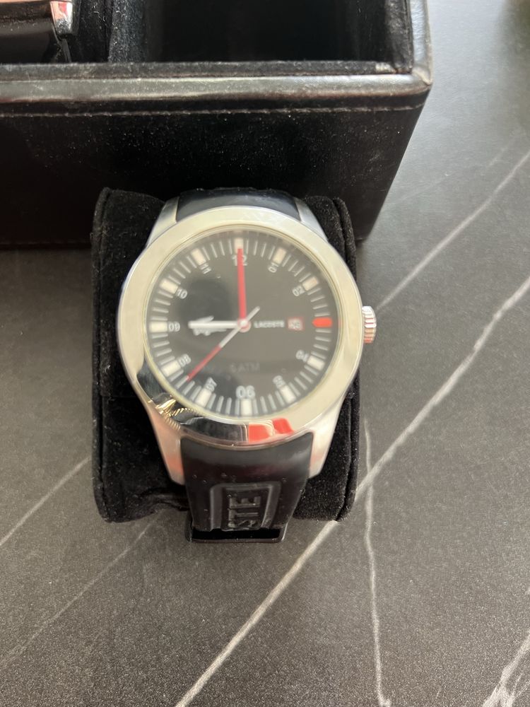 Zegarki casio i lacoste