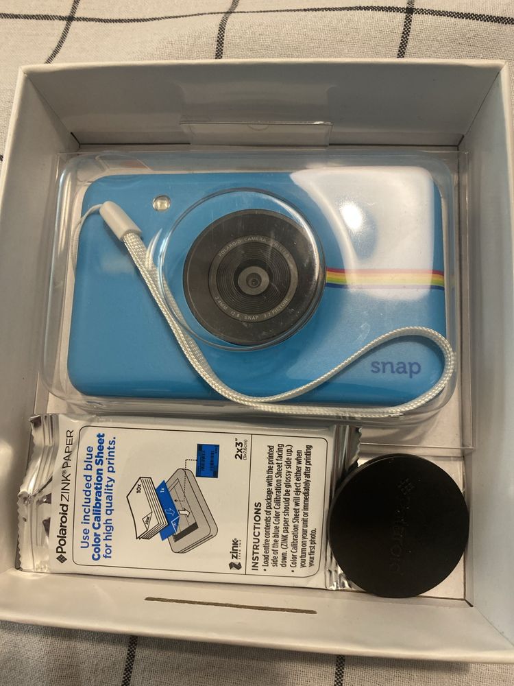 polaroid snap azul