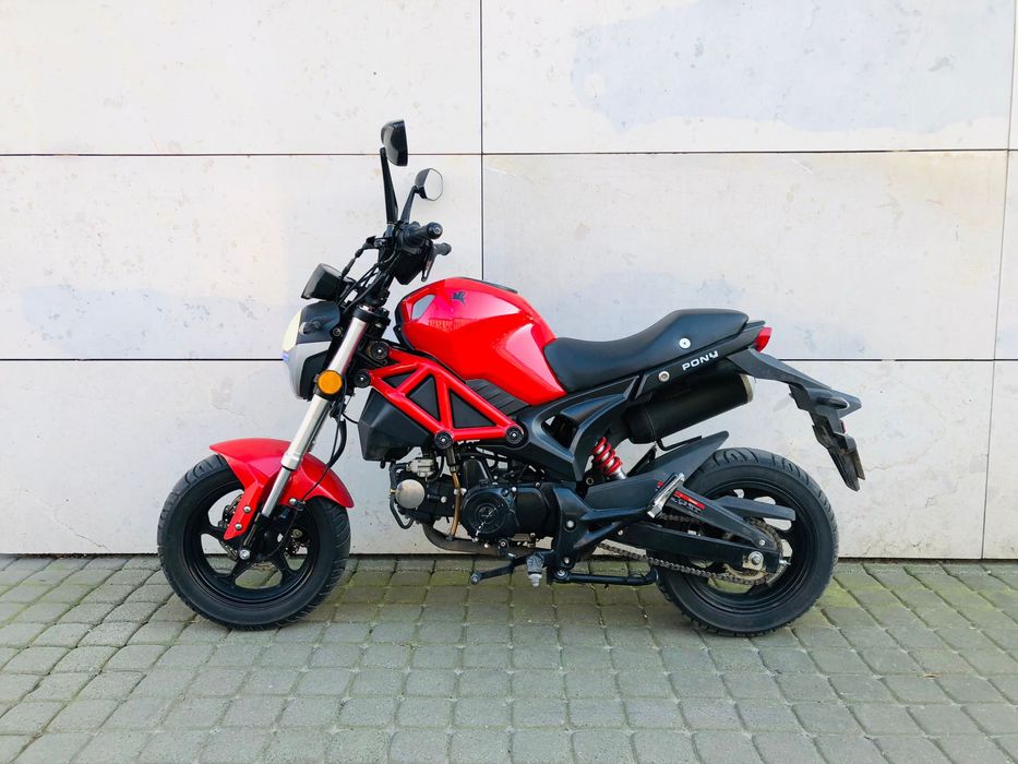 Motorower PONY MONSTER 50ccm 2017 rok 4400km przebiegu HONDA GROM