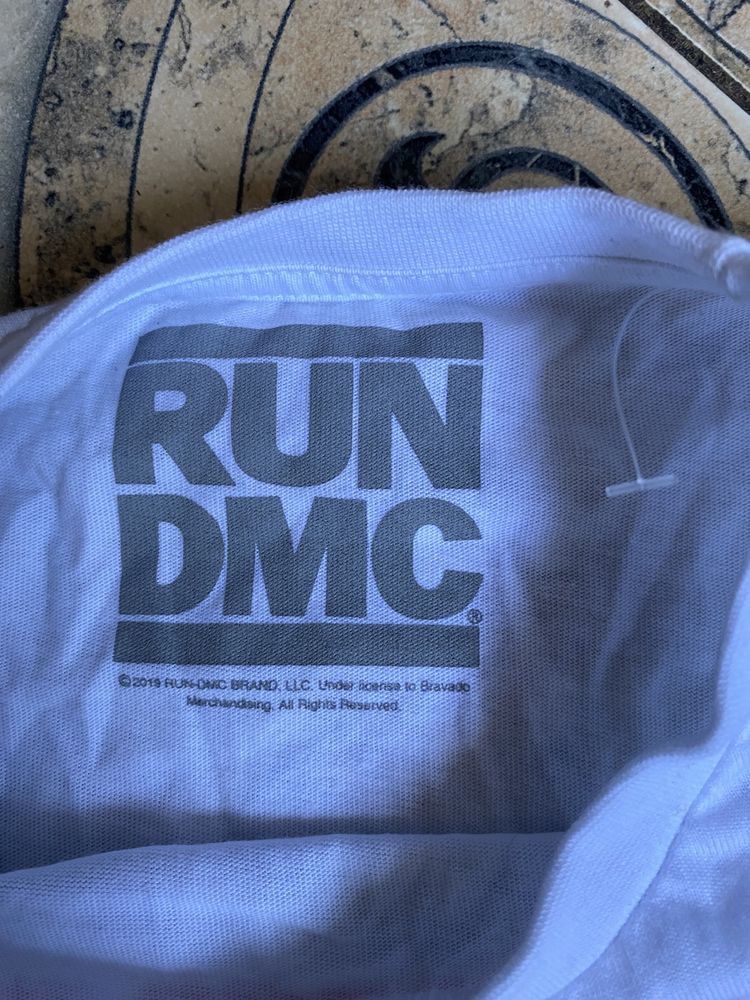 Run-D.M.C. RAP американская рэп-группа Мужская новая футболка