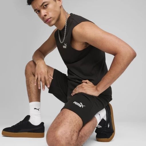 ОРИГІНАЛ шорти PUMA ESS Shorts 682594 01 спорт демісезоні чорні оріг