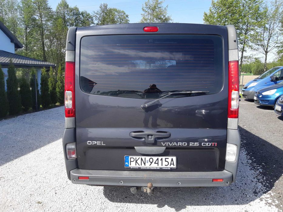 Opel Vivaro 2,5 CDTI 2007R Klima Zamiana Nowe opony 302 Tyś Km