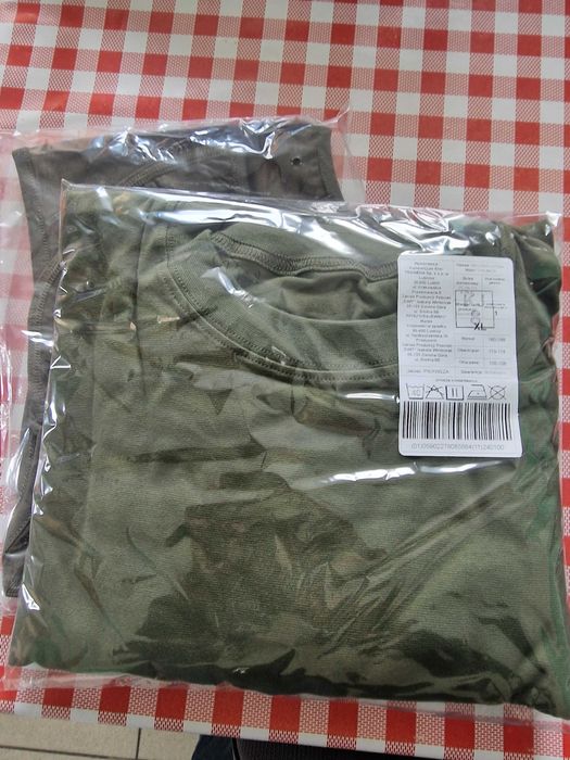 bielizna zimowa letnia khaki xl