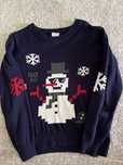 Sweter świateczny Smyk 122 grantaowy