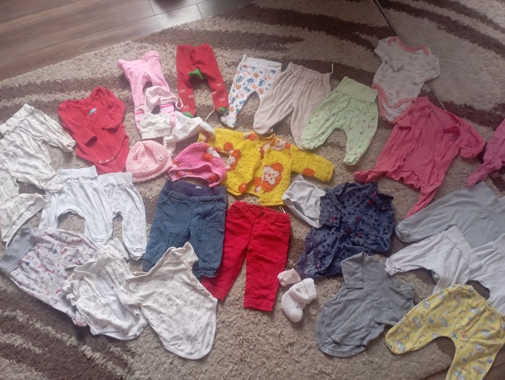 Лот одяг для немовлят дівчаток  68+