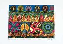 Serigrafia / Serigraphy de Guillermo Velez - Paisagem com Sonho