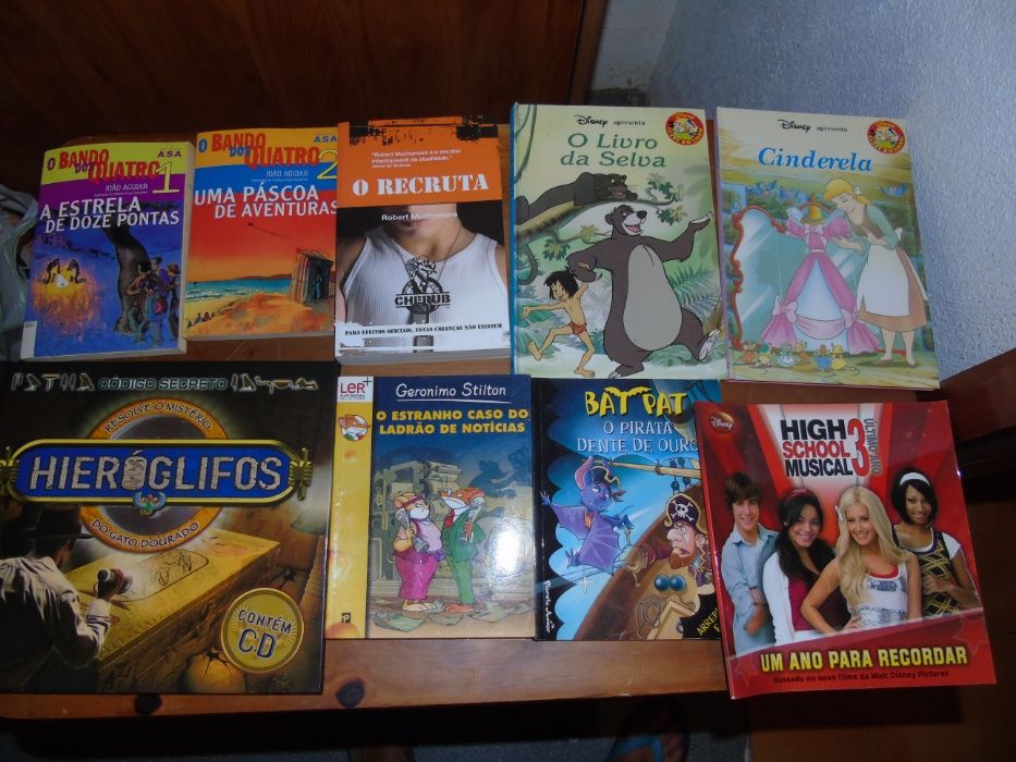 Muitos livros infantis e juvenis (A-K)