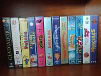 Cassetes VHS novas e usadas