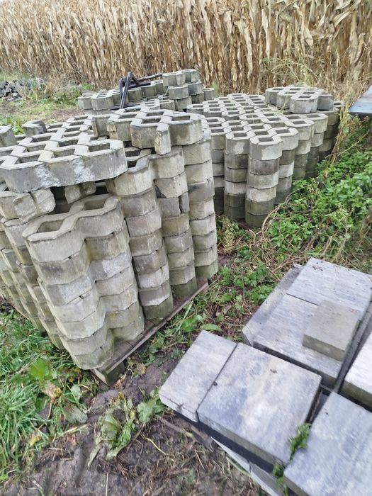Ażury betonowe 10cm kostka brukowa krawężniki