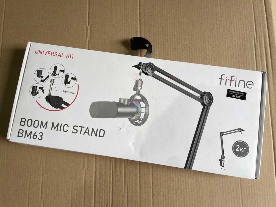 Настольная стойка-пантограф для микрофона Fifine BM63