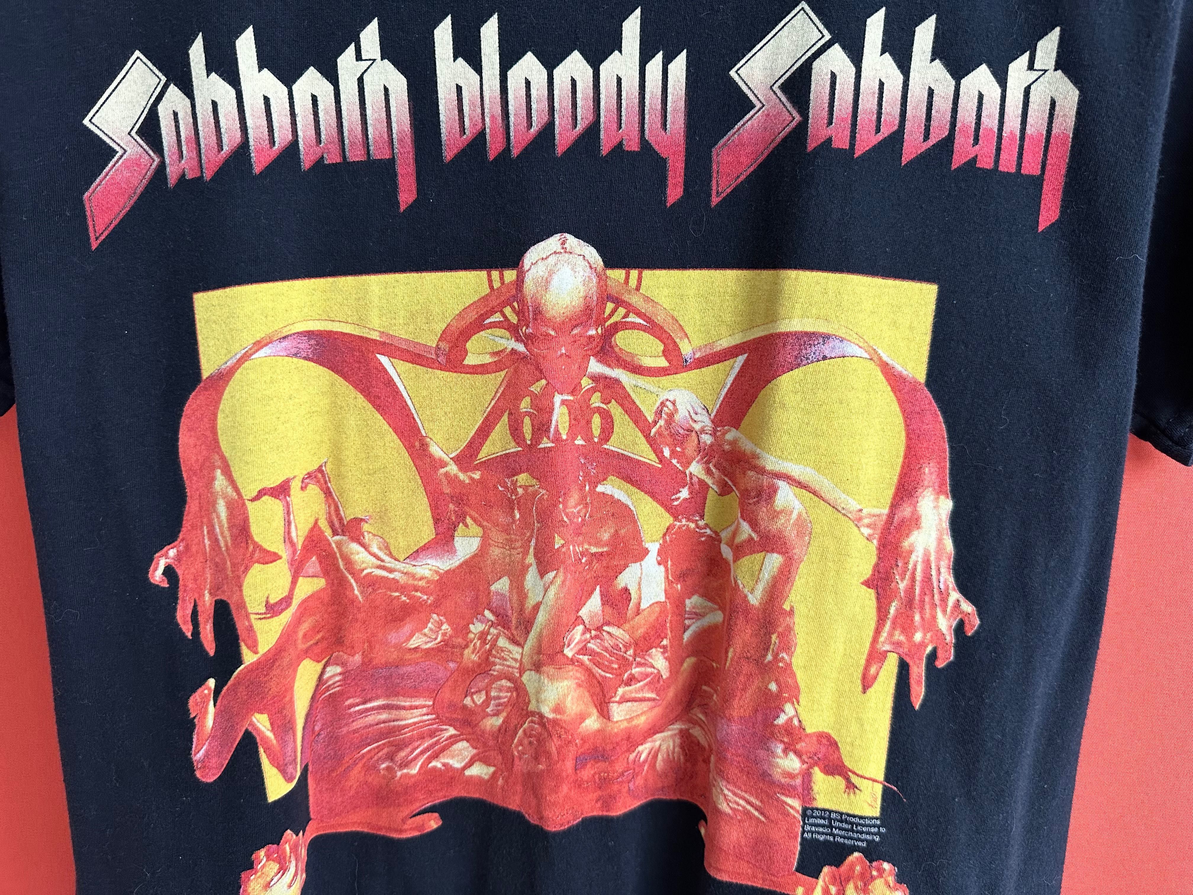 Black Sabbath Bloody Sabbath 2012 мужская футболка мерч размер M Б У