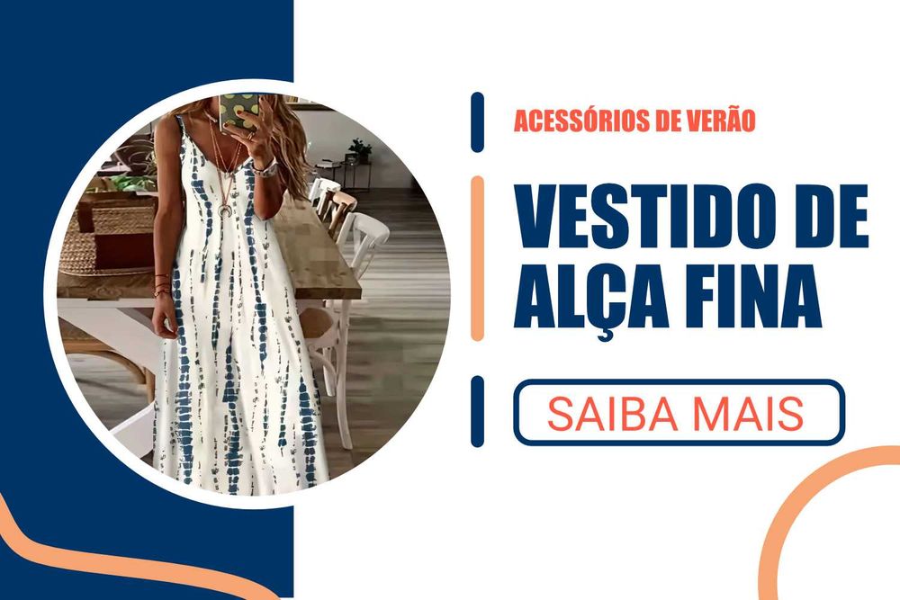 Vestido alcas finas