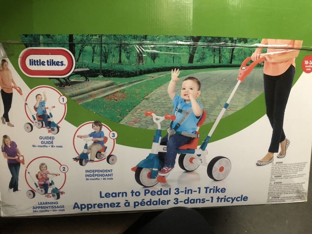 Little tikes rowerek 3w1
