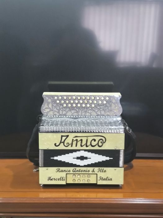 Vendo concertina Ranco Antônio está toda restaurada