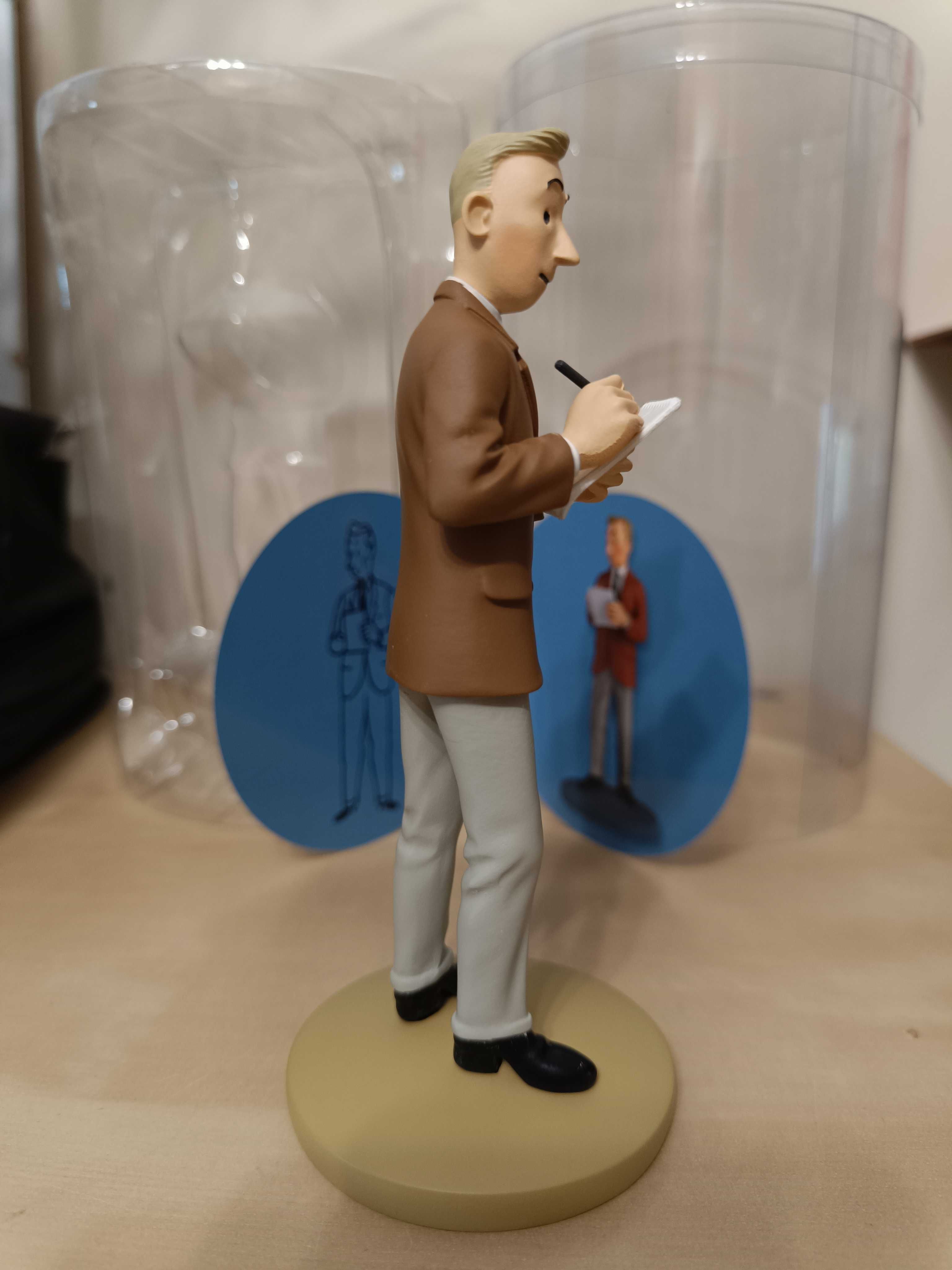 HERGÉ Reporter - figura da coleção oficial das Aventuras de Tintin